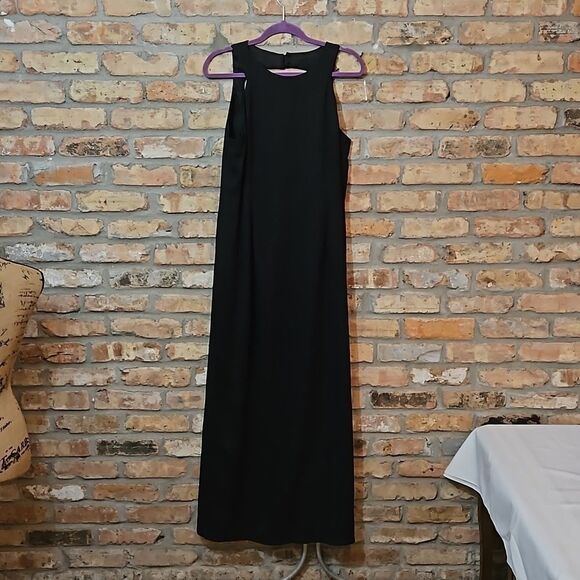 Betsy & Adam Black Maxi gown size 16 - Picture 10 of 15